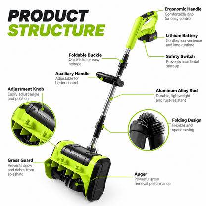 SnowMate™ Pro Electric Snow Shovel