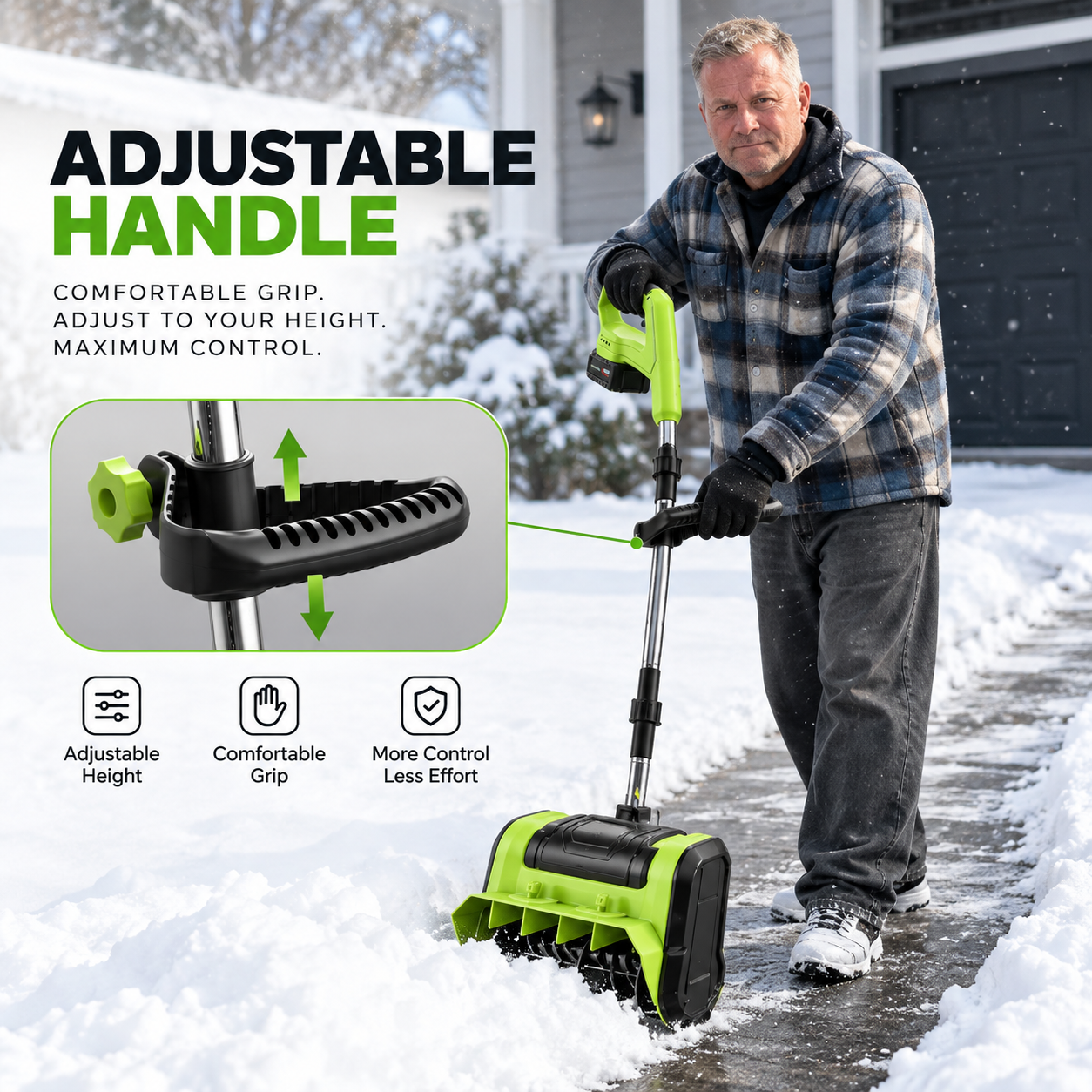 SnowMate™ Pro Electric Snow Shovel